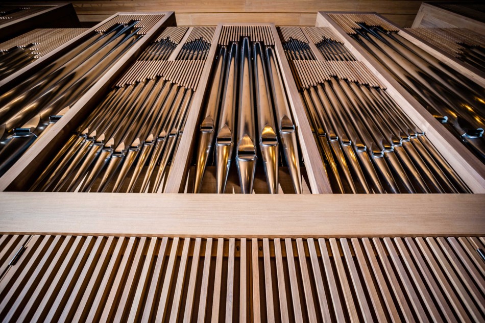 The new Brucknerhaus organ © Rita Newman