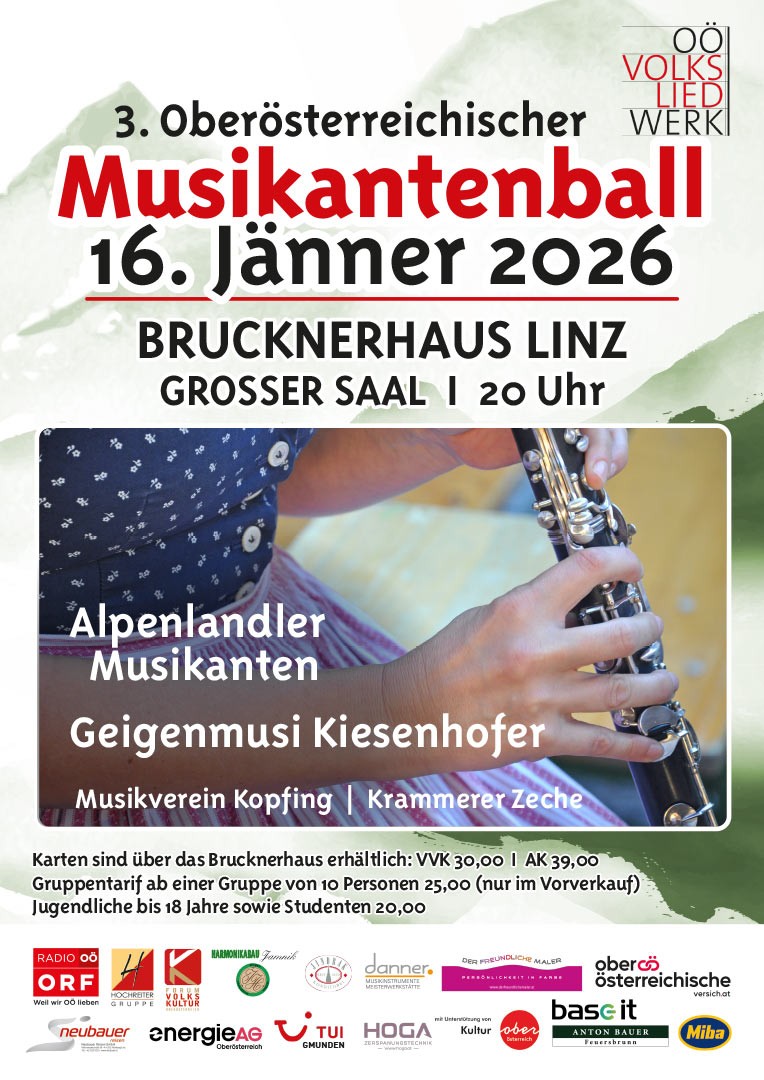 3. OÖ Musikantenball © OÖ Volksliedwerk