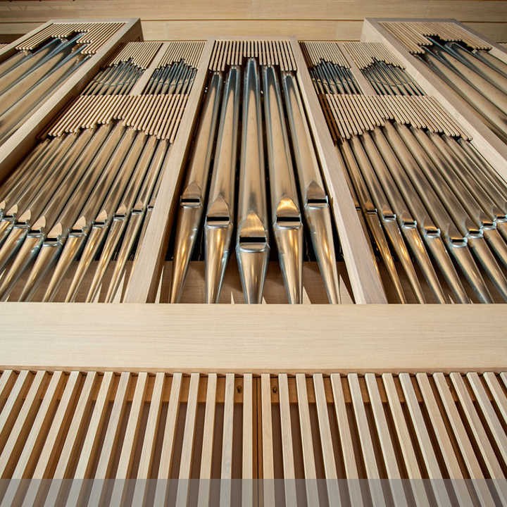 Die neue Brucknerhaus-Orgel © Rita Newman