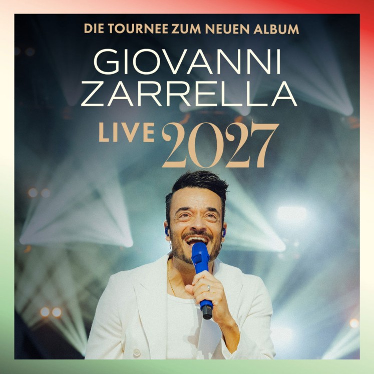 Giovanni Zarrella - Thu, Apr 15, 2027, 19:30 at Brucknerhaus Linz, Untere Donaulände 7, 4010 Linz, Österreich