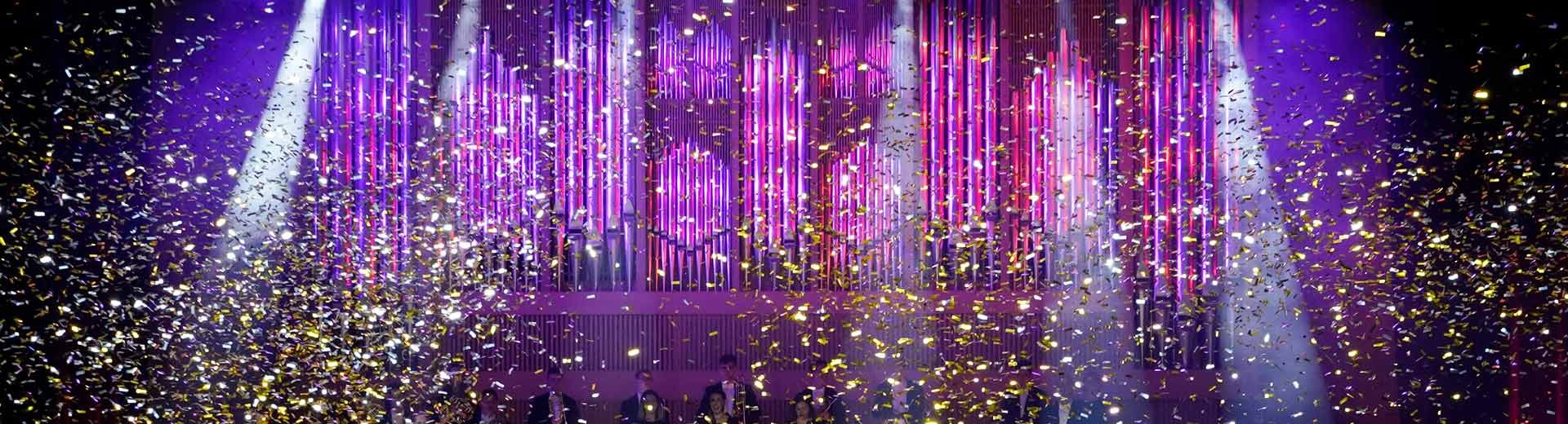 Jahreswechsel im Brucknerhaus © Reinhard Winkler