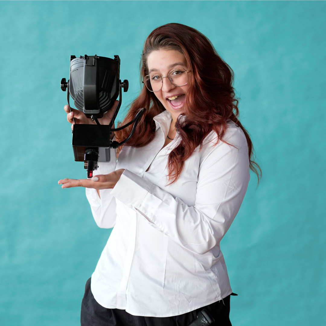 Julia Bauer, Apprentice in event technology, Linz