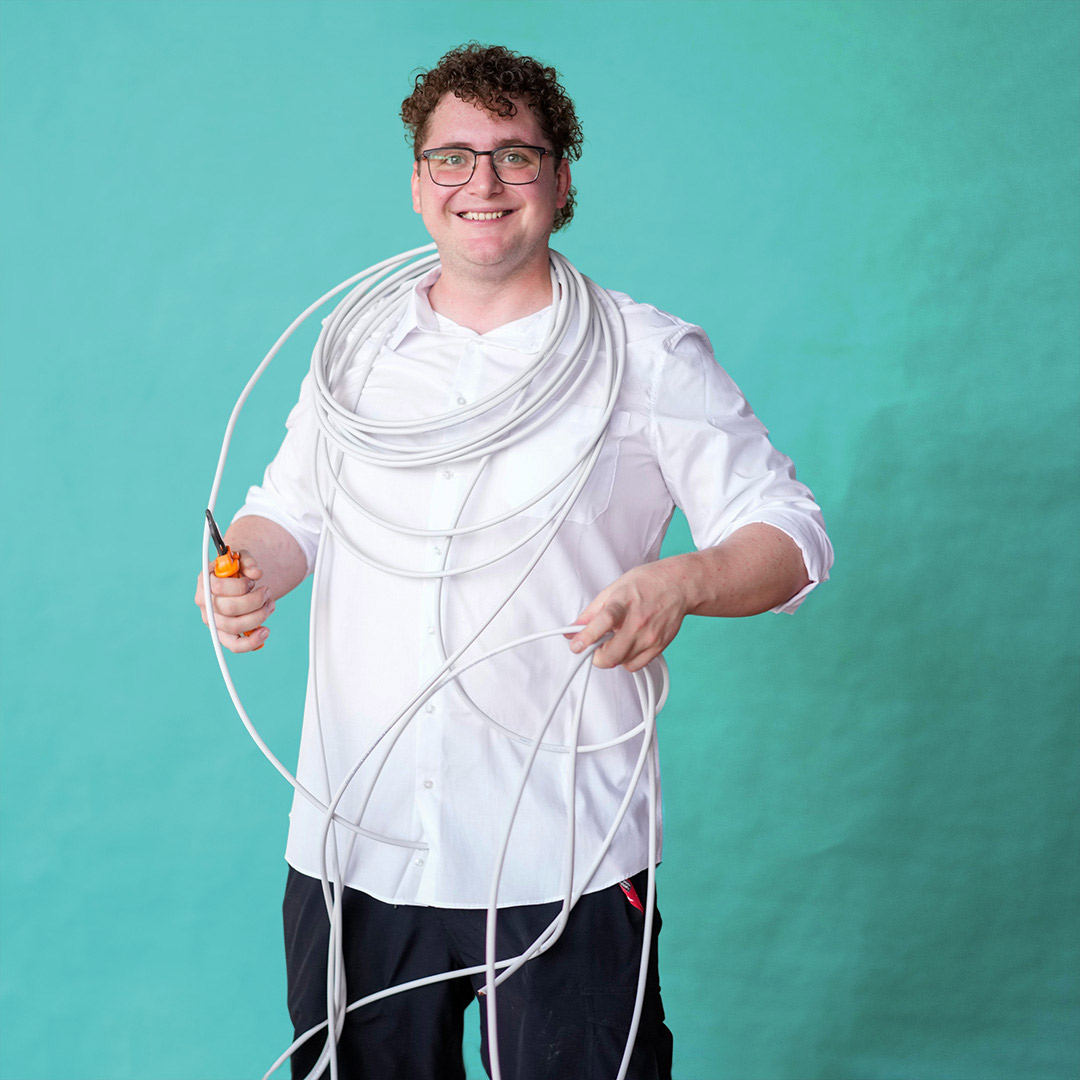 Riccardo Fröhlich, Gebäudetechnik / Elektro, Linz